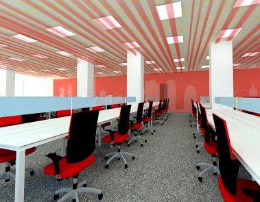 Reforma de oficinas en Madrid: proyecto para una aseguradora en Tres Cantos, reforma de oficina